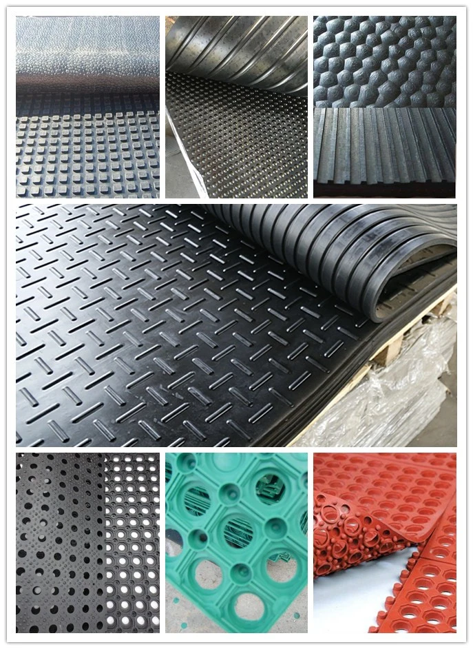 Rubber Tiles Flooring Safety Rubber Mats for Children Playing Area