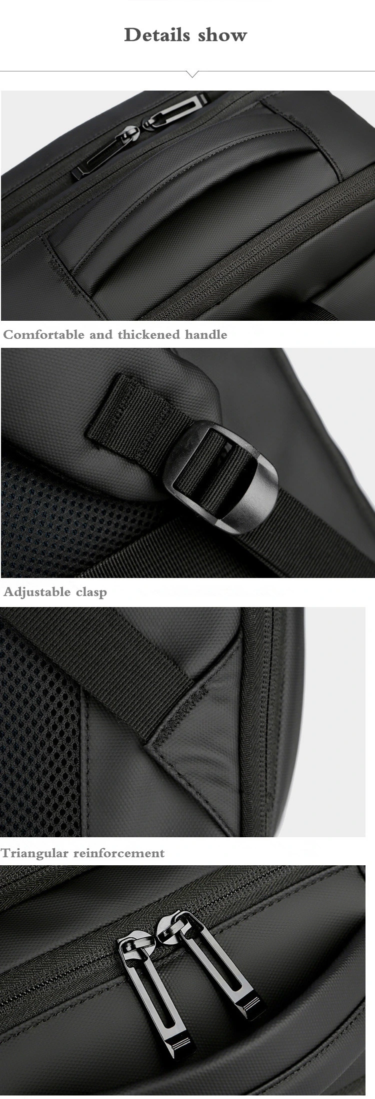 Business Leisure Travel Bag Multifunctional Backpack USB Business Bag Simple Fashion Large Capacity Computer Bag