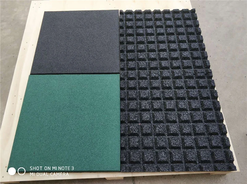 Rubber Tiles Flooring Safety Rubber Mats for Children Playing Area