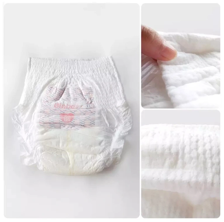 Newborn High Absorbent Organic Disposable Plastic Diaper Baby Nappy