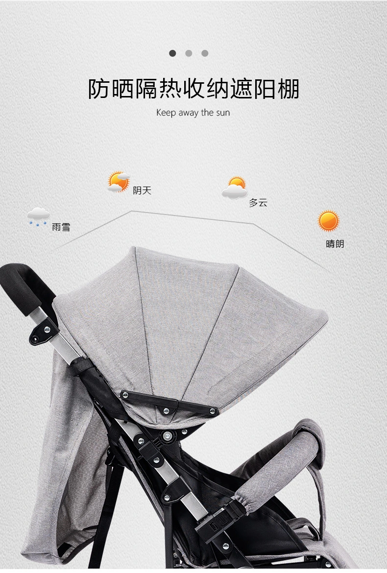 Buggy for Babay Stroller Baby Pram Foldable Baby Stroller