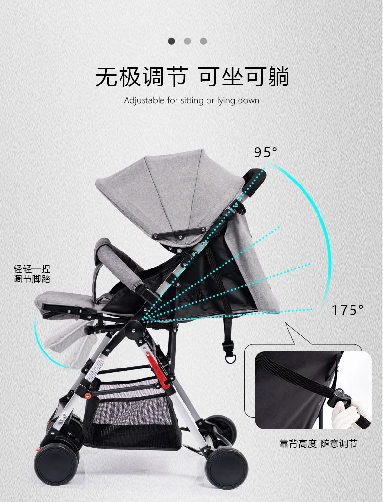 Buggy for Babay Stroller Baby Pram Foldable Baby Stroller