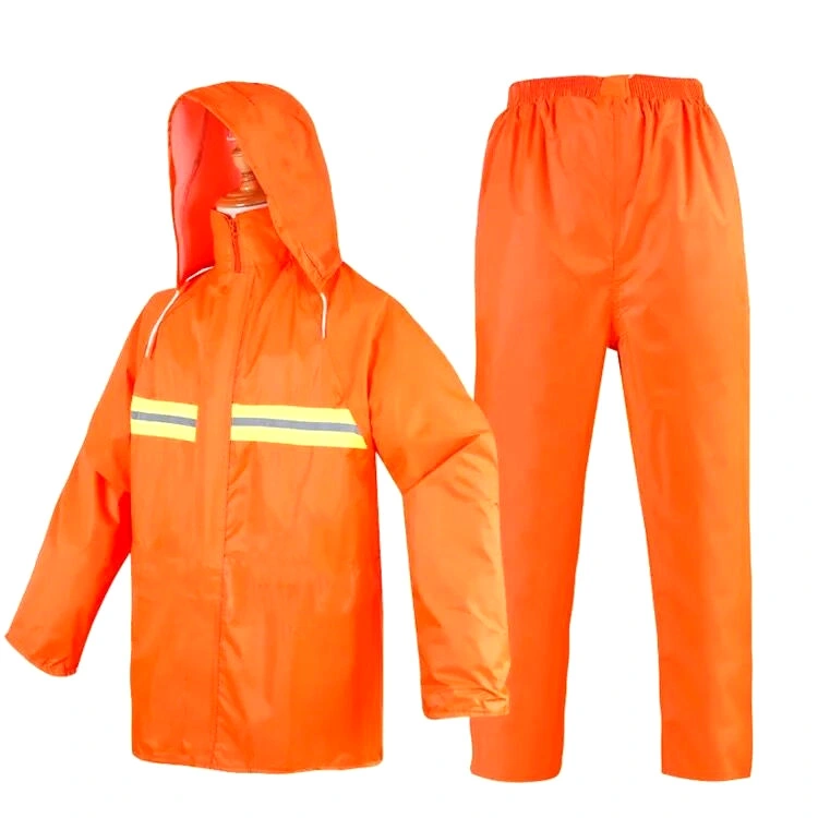 Raincoat Rain Wear Coat Suit with Pants Waterproof Rainwear