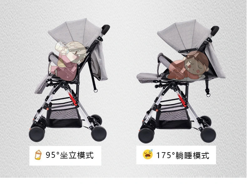 Buggy for Babay Stroller Baby Pram Foldable Baby Stroller