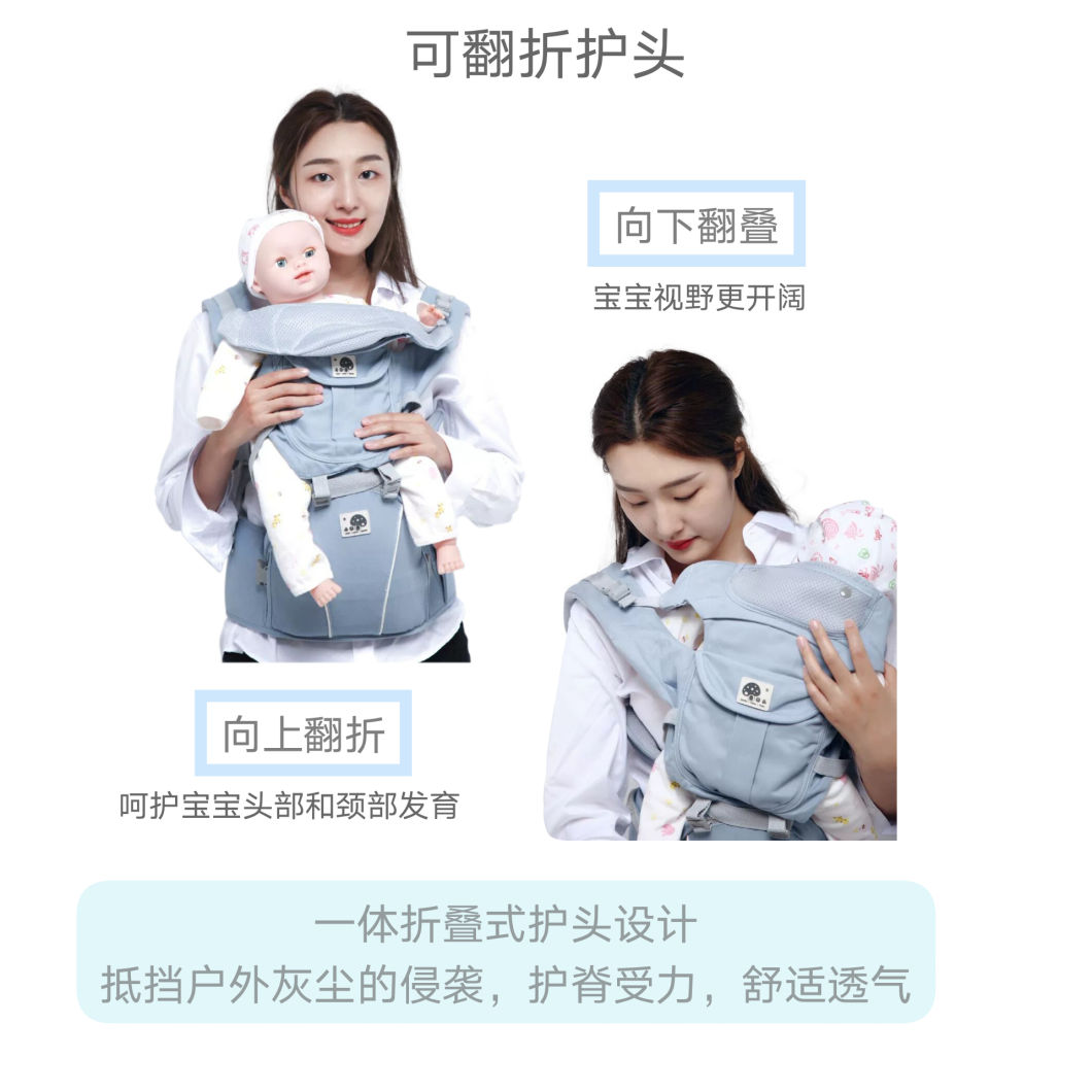 The New 2021 Xgt Stretchy Breathable Baby Holder Carrier for Newborn Infant Kid Newborn Baby Carrier