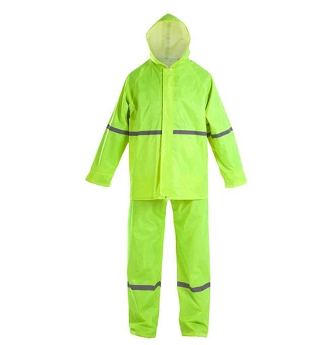 Raincoat Rain Wear Coat Suit with Pants Waterproof Rainwear