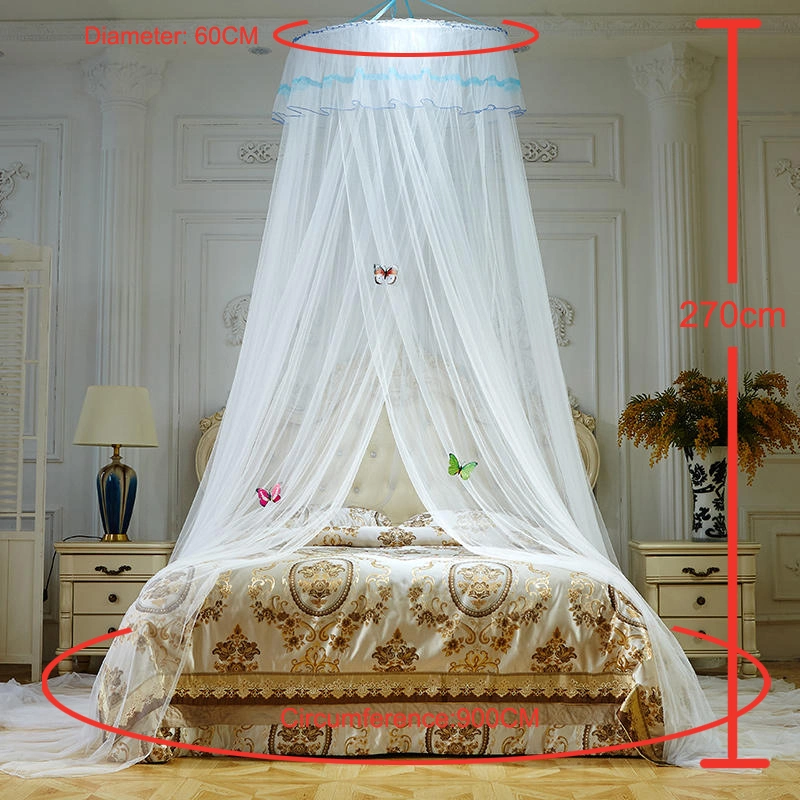 Mosquito Net Dreamy Solid Round Top Lightweight Home Summer Sleeping Net