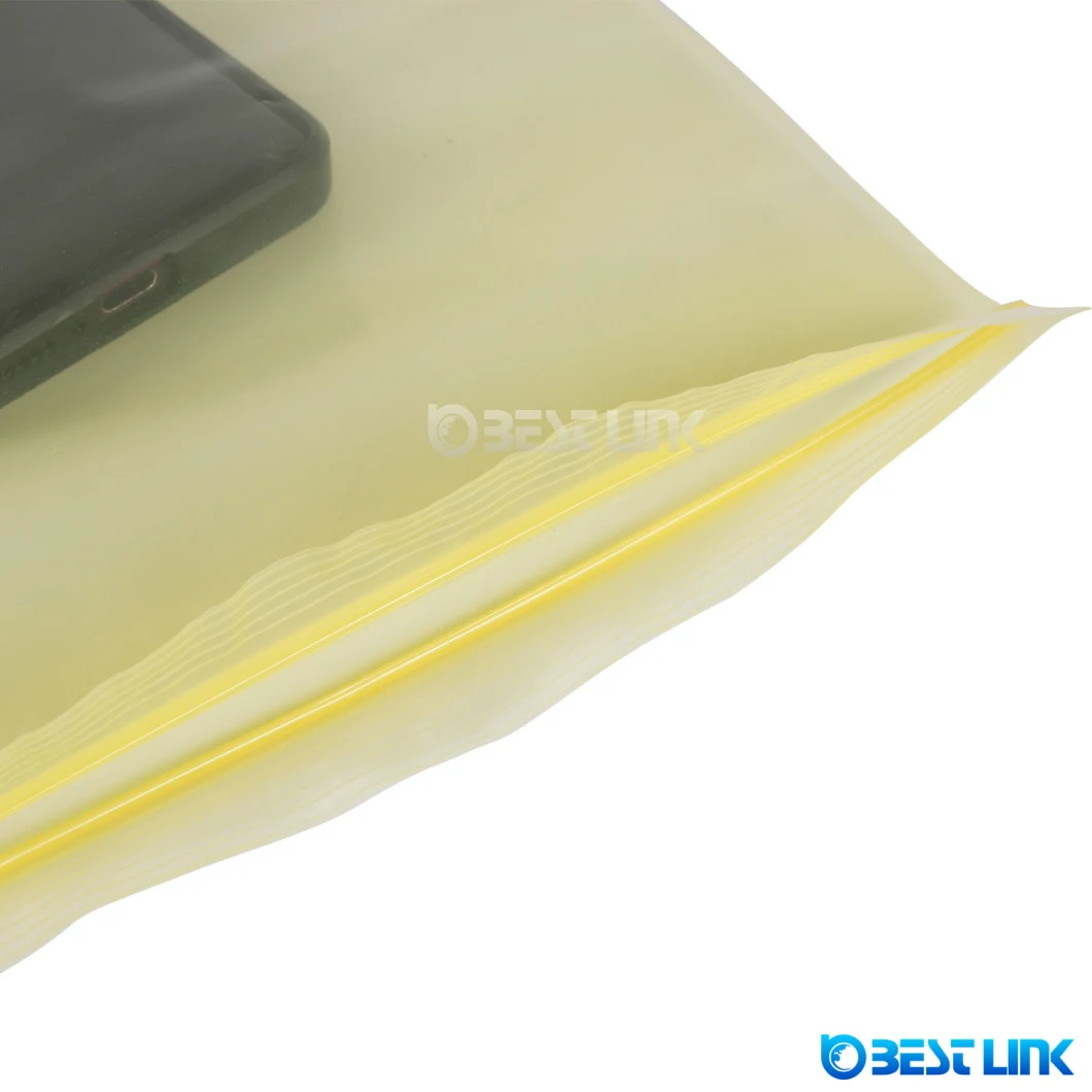 LDPE Plastic Anti-Static Bags Zip-Lock / Open Top Customized Colors & Size PE ESD Shielding Bags