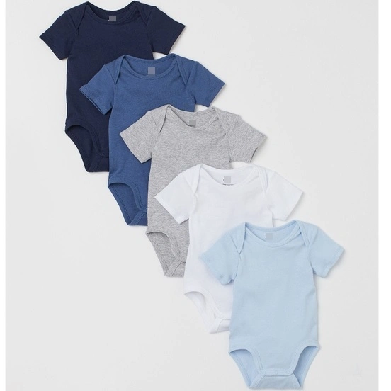 Customized High Quality Newborn Romper Comfortable Organic Cotton Baby Clothes