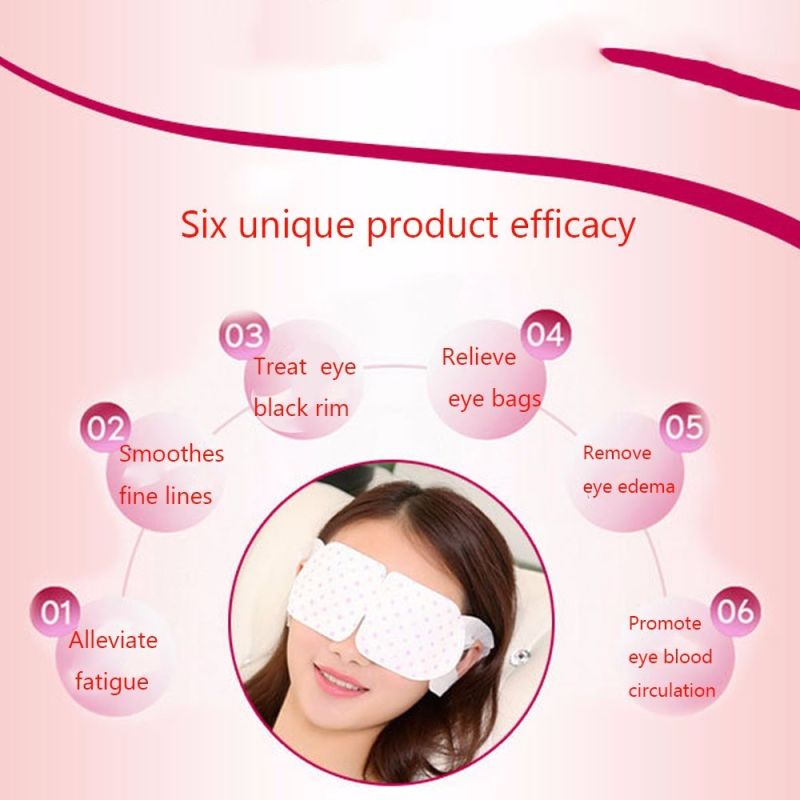 Warmer Pad Steam Eye Mask with Ce and ISO9001 Certificates