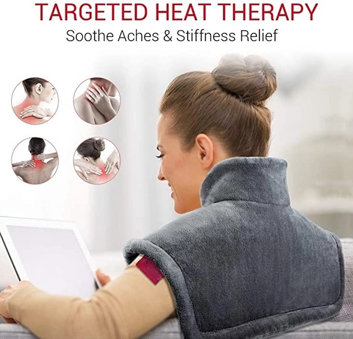 Heat Therapy Pain Relief Heating Pad for Neck and Shoulder