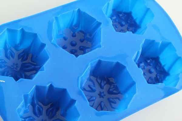 6 Silicone Cake Mold Mould with Round Holes