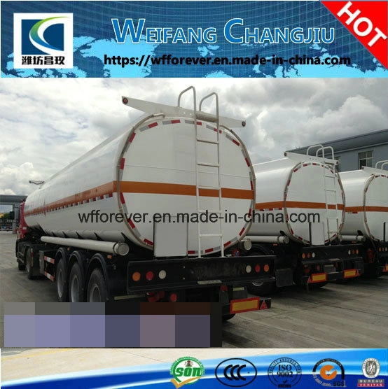 Five Compartments Fuel Tank Truck Semitrailer & Gasoline