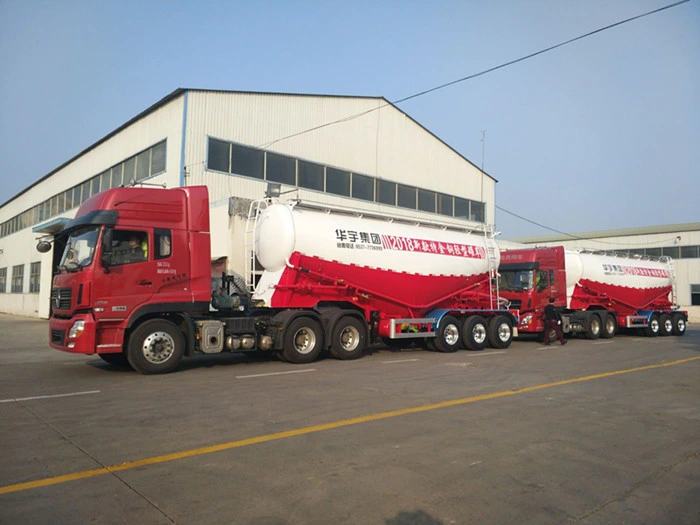 3 Axles Flour Tanker Trailer Tanker Semi Trailer for Sale