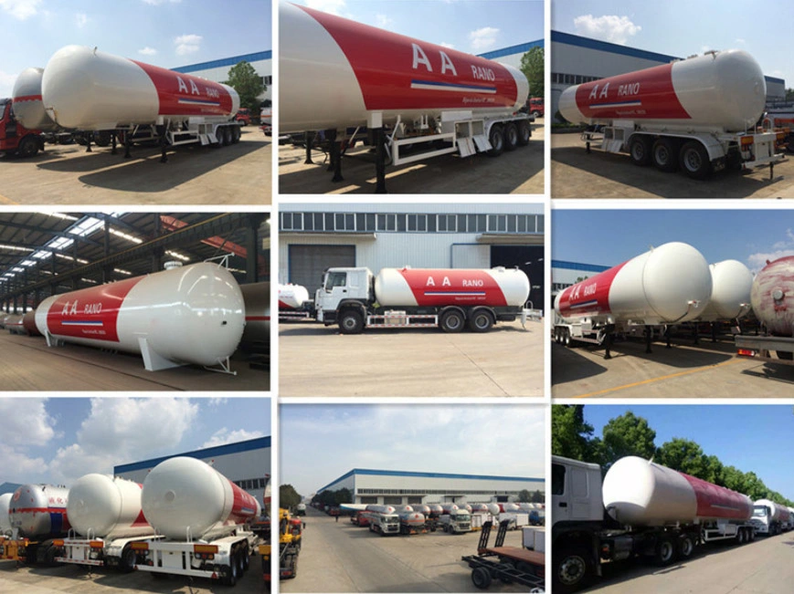 Fuel Tank Semi Trailer Fuel Tanker Trailer 60000liters