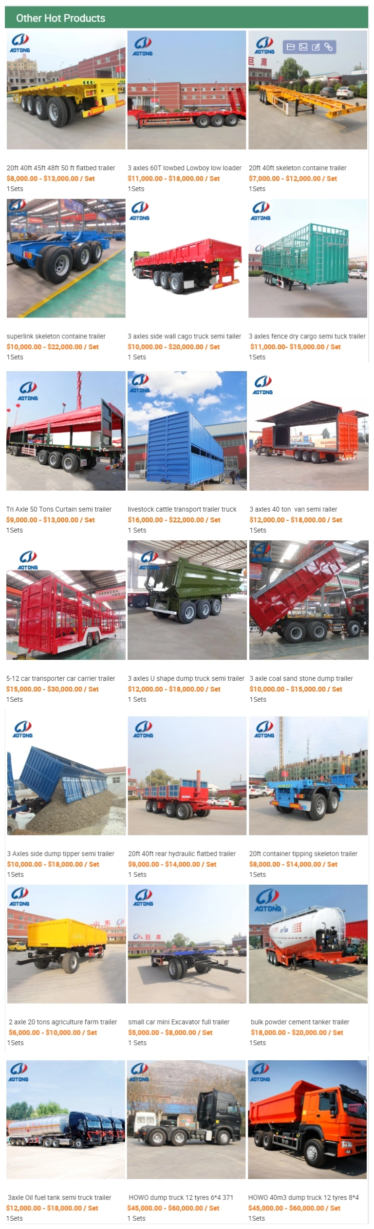 China 40 Cbm Bulk Cement Tanker Semi Tailer Dry Bulk Powder Tank Silo Truck Semi Trailer