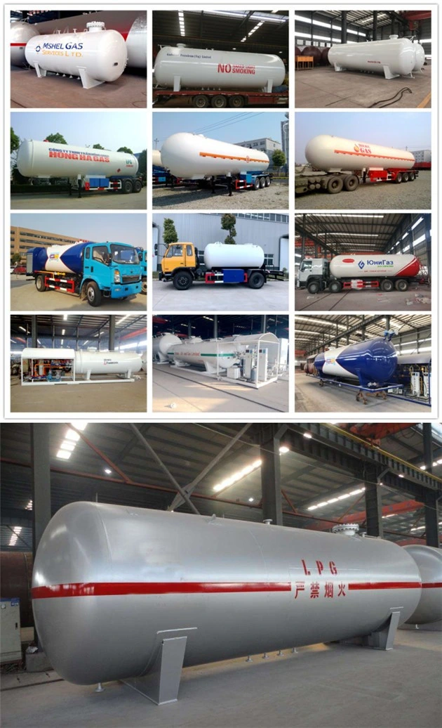 60m3 LPG Tank 60000liters LPG Storage Tank 30tons LPG Tanker Vessel