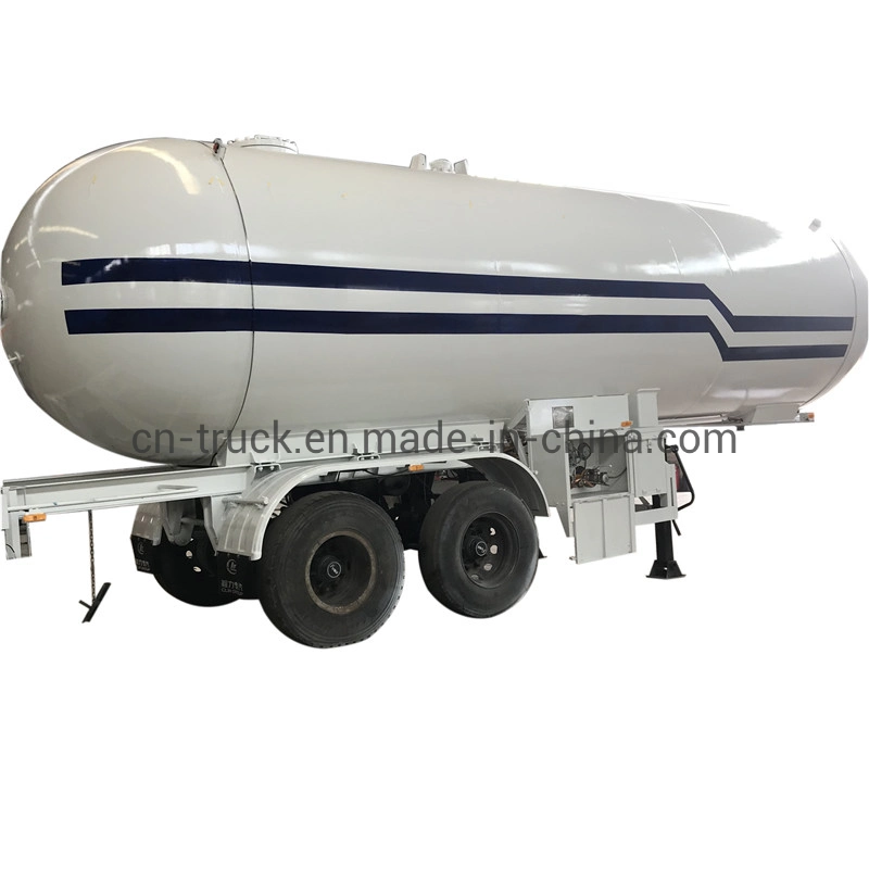 China Good Price ASME 15ton 20ton 18ton 25ton Refilling LPG Trailer Tank