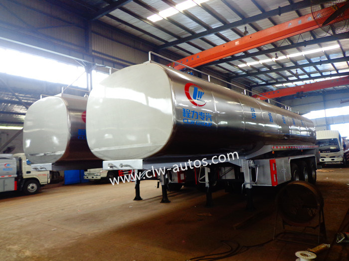 30000 Liters 30m3 Milk Trailer 30ton Milk Transport Semi Trailer