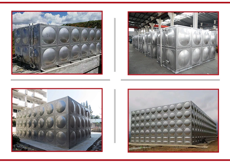 Tank Square Type Stainless Steel Water Tank Modular Panels/Ss Water Tank 1000 Liters