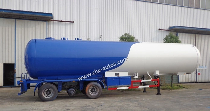 40cbm 20ton LPG Propane Gas Storage Mobile Tanker LPG Transportation Tank Semi-Trailer