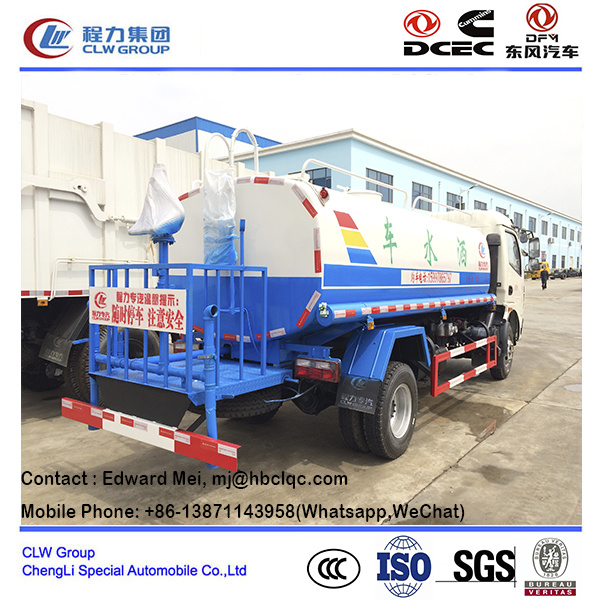 Dongfeng Water Tank Truck, Water Tanker Truck