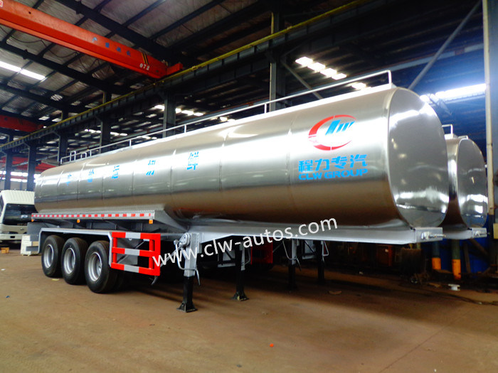 30000 Liters 30m3 Milk Trailer 30ton Milk Transport Semi Trailer