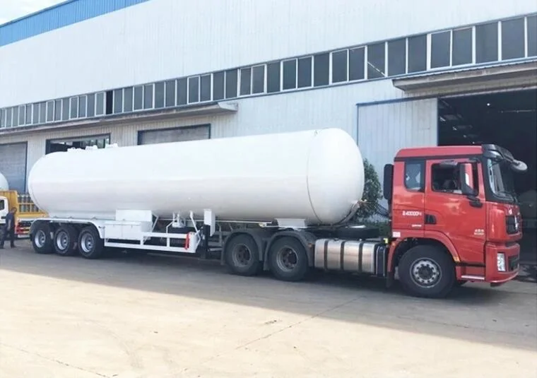 LPG Tank Semitrailer 25ton with Good Price for Sale