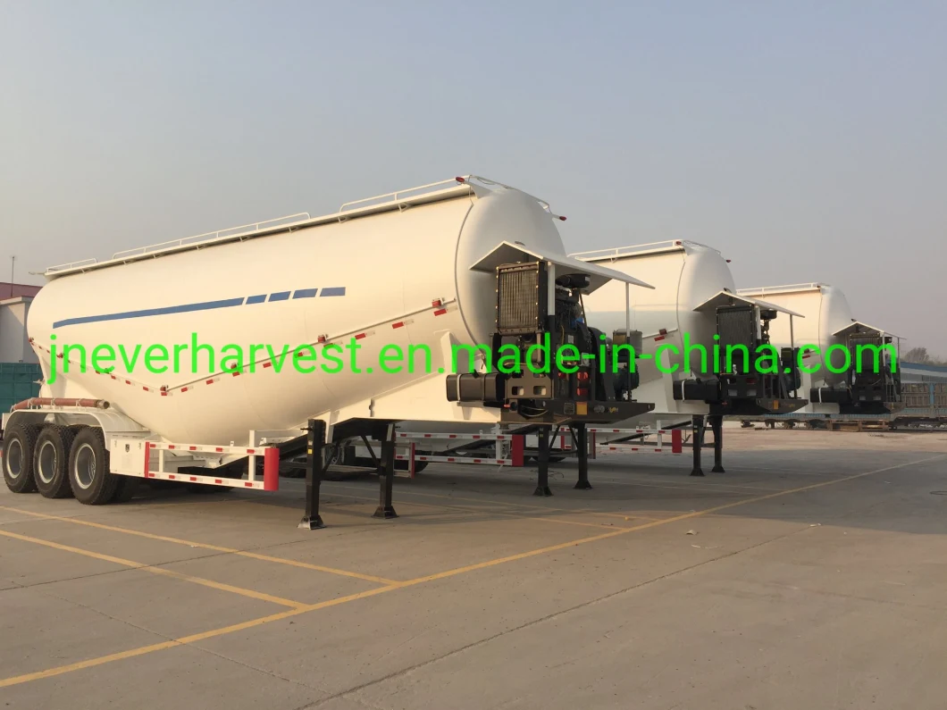3 Axle Bulk Tanker Capacity 45cbm Cement Bulk Tank Trailer for Sale