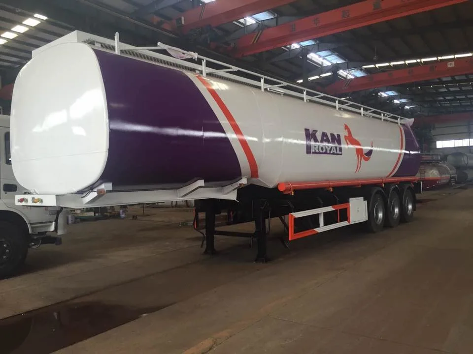 Tri Axle 30000 L 35000 Liters Petrol Liquid Tanker Fuel Tanker Trailer for Sale