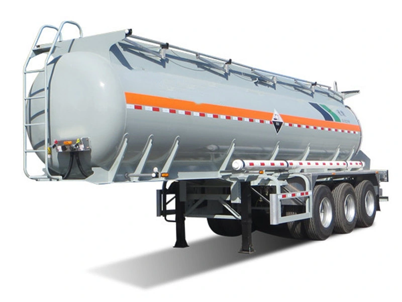 China 3 Axles 44cbm Fuel/Oil Tanker Semi Trailer/ Tank Trailer
