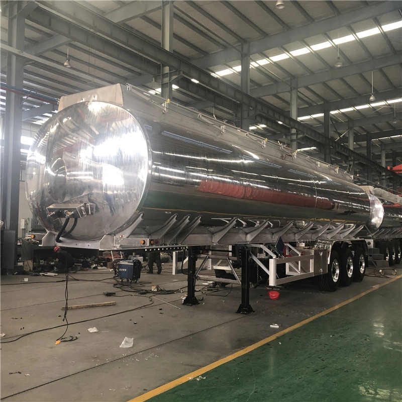 42cbm Tankers / Semi Truck Fuel Tank / Aluminum Tanker Trailer