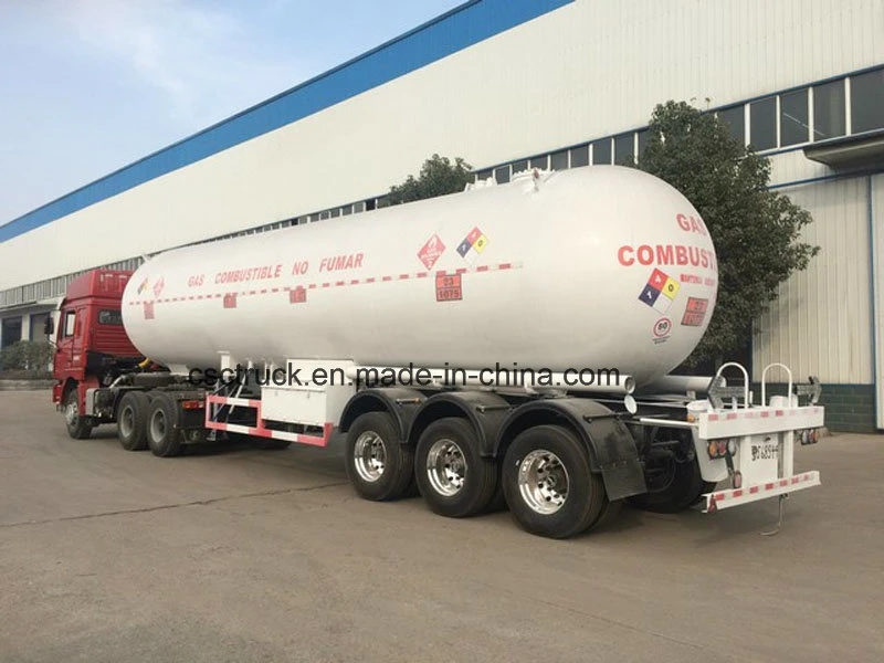 56000L 28mt LPG Transort Trailer Tanker LPG Semi-Trailer