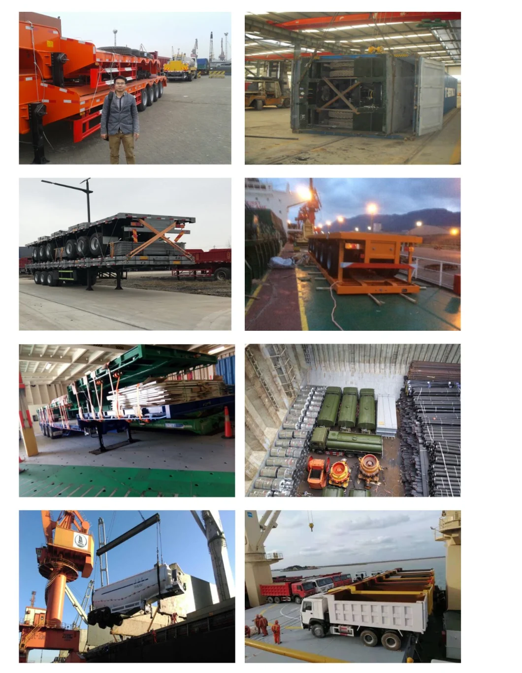 China Produced 40 Cubic Meter Fuel Transport Tanker Tractor Truck Trailer