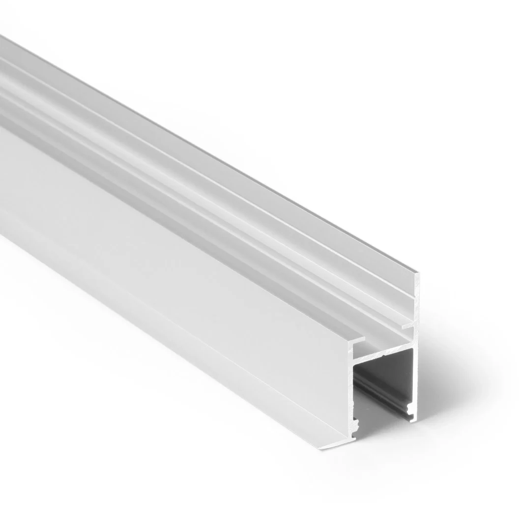 Recessed LED Aluminium Channel Extrusions Milky Diffiuser for Linear Lighting