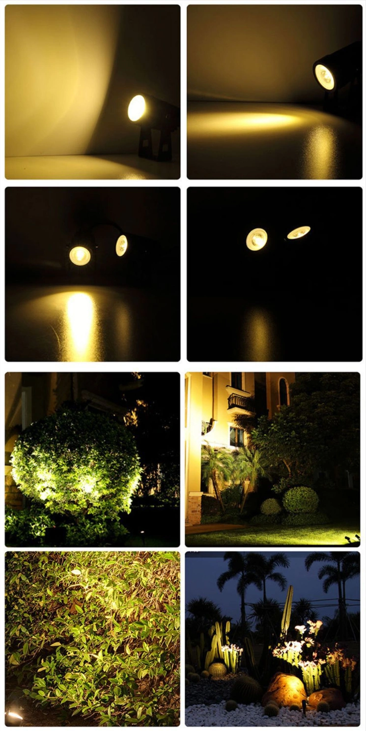 Solar LED Inground Plug Lawn Light Outdoor LED Solar Spotlight Light Waterproof Landscape Lighting RGB Colorful In Ground LED Lighting