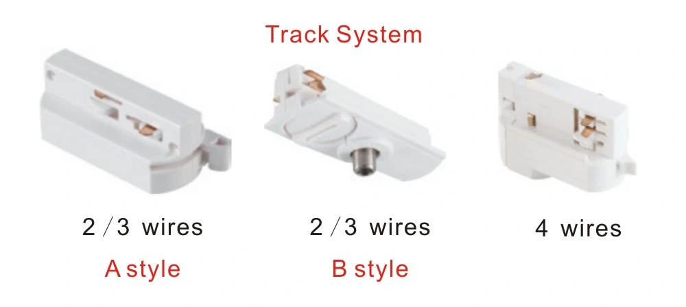 Triac Dimmable LED Track Lights 3phase Zommable Beam Angle Adjust Track Spot Lights for Professional Lighting