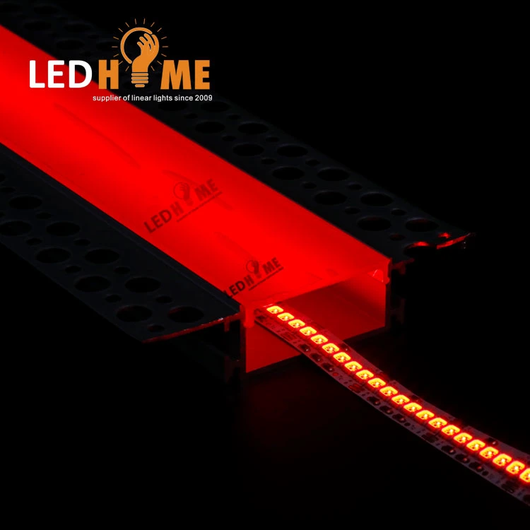 Aluminum Linear Lighting Rimless LED Linear with Flexible Strip Surface/Recessed