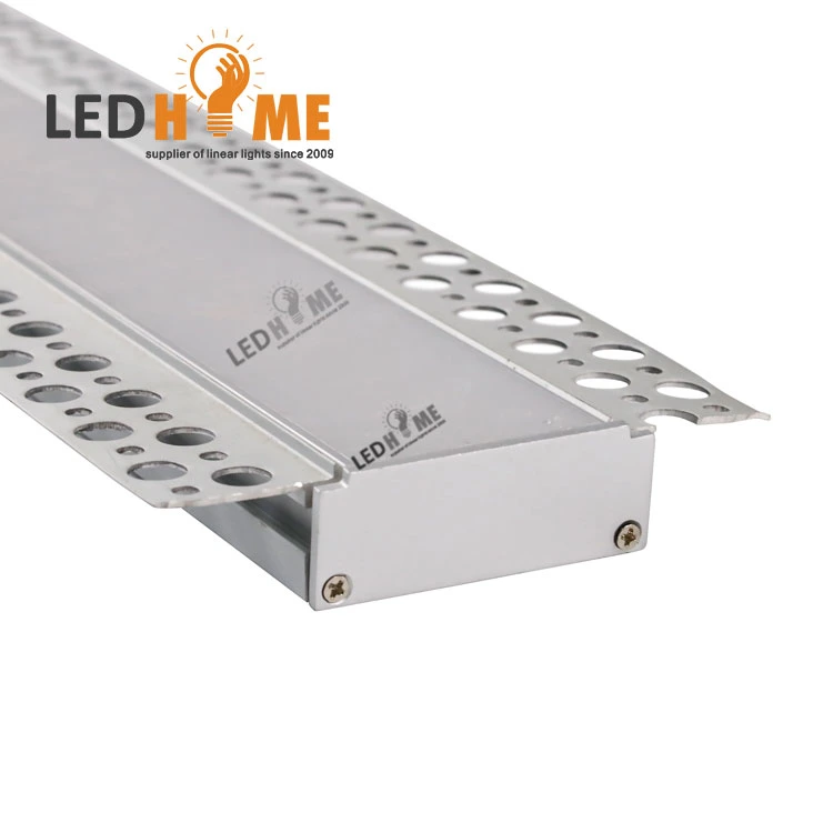 Aluminum Linear Lighting Rimless LED Linear with Flexible Strip Surface/Recessed