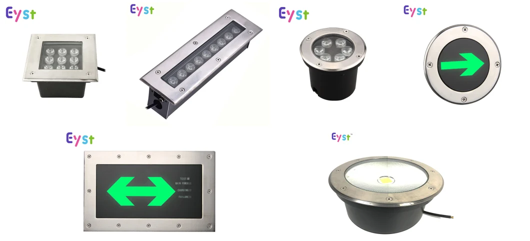 Outdoor Square LED Underground Light for Square Parks 3W in-Ground Light LED Underground Light Outdoor