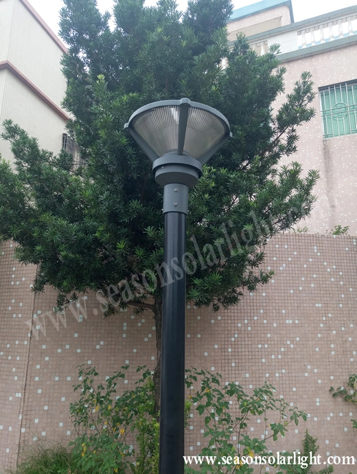 Ground Standing LED Lighting Lamp Bollard Pole 2-3m Solar Garden Lamp