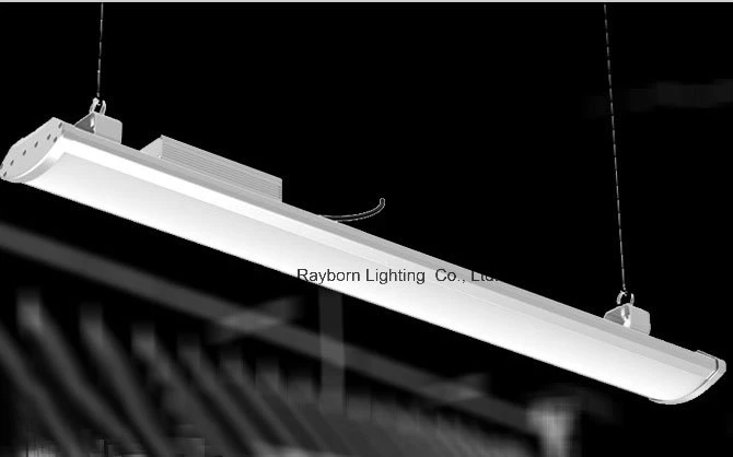 200W SMD IP65 Waterproof Ceiling Mounted Linear Lighting Fixture LED Linear High Bay Light