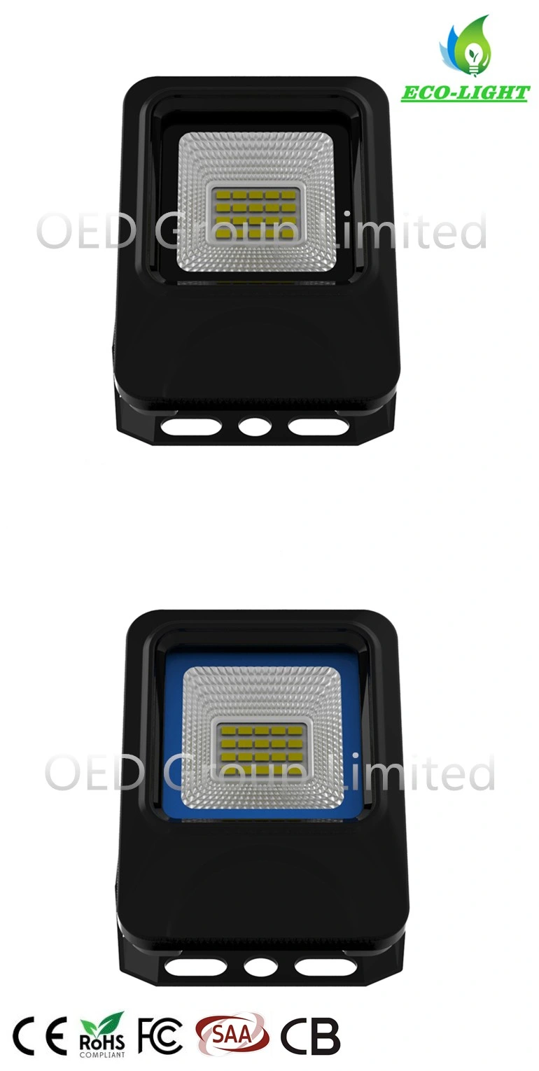 IP66 Outdoor Waterproof Architectural Lighting 85-265V 30W RGB SMD LED Flood Light