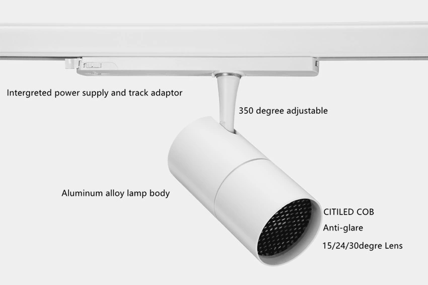 Kitchen Adjustable Track Spot Lighting, Hanging LED Track Light, Track LED Spotlight