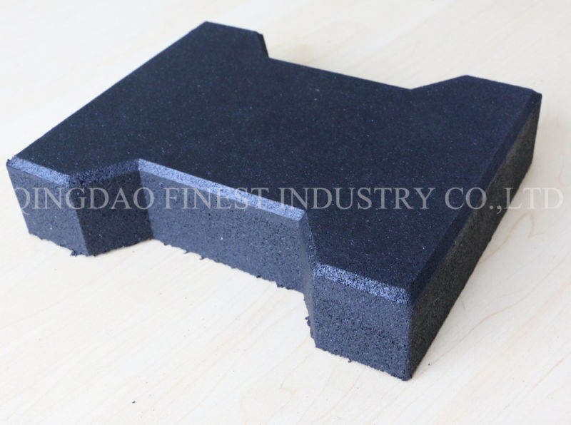 Outdoor Horse Floor Rubber Flooring, Dogbone Rubber Paver, Horse Barn Rubber Paver, Rubber Bricks, Rubber Blocks, Rubber Barn Paver