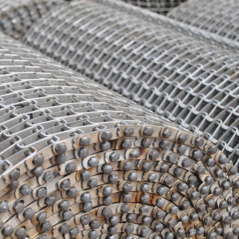 Flat Wire Mesh Belt for Conveyor Machinery