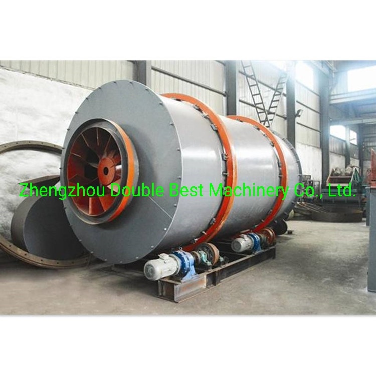 Rotary Drum Dryer Three Cylinders Drum Dryer Sludge Rotary Dryer Fertilizer Dryer
