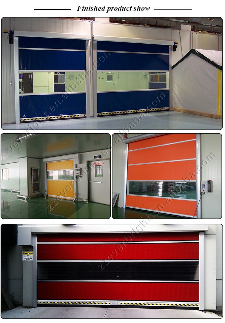 High Speed spiral Door Rapid Rise Industrial Automatic Door