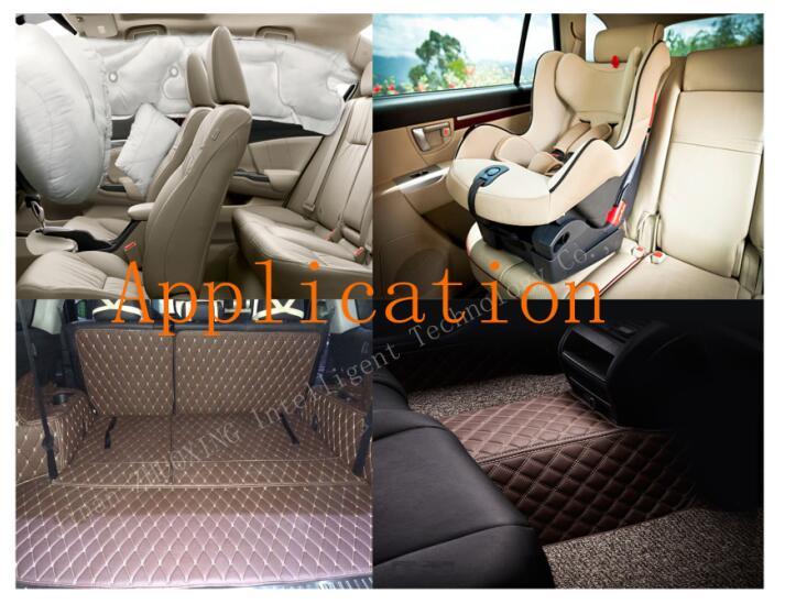 Car Seat Leather Cardboard Soft Glass Fabric Fabric Knife Cutting Machine