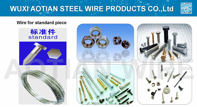 Cold Heading Quality Swch10A 3.5mm Black Phosphate Annealed Drawn Wire Fasteners Steel Wire